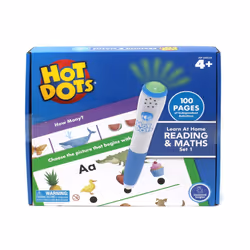 Learning Resources Hot Dots Learn at Home Reading & Maths Set 1, 4 yr(s), Sounding, Batteries required, AAA, Cardboard, Plast ...