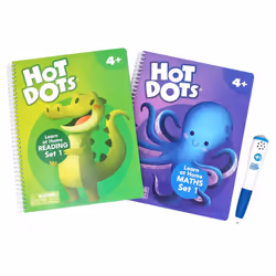 Learning Resources Hot Dots Learn at Home Reading & Maths Set 1