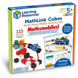 Learning Resources MathLink Cubes Early Maths Activity Set : Mathsmobiles