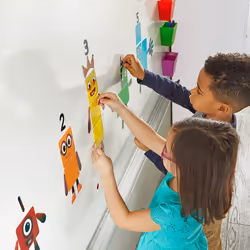 Learning Resources Numberblocks Reusable Clings Recreate the Numberblocks One to Ten on Windows & Whiteboards
