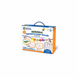 LSP1244-UK Skill Builders Alphabet & Letter Sounds Activity Set, Multi-Color