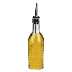 Olive Oil Pourer Bottle Vinegar Dressing Drizzler Dispenser with Tapor 268ml