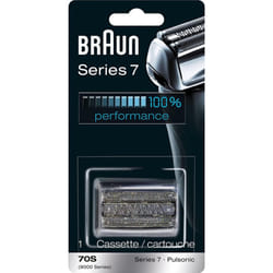 Braun Series 7 70S Electric Shaver Head Replacement Cassette Silver