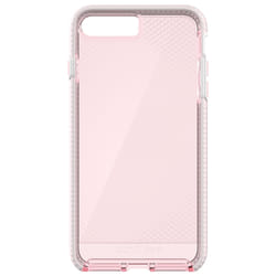 Tech21 Evo Check mobile phone case 14 cm (5.5") Cover Pink, Transparent