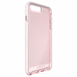 Tech21 Evo Check mobile phone case 14 cm (5.5") Cover Pink, Transparent