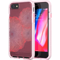 Tech21 Evo Check Evoke Edition Protective Case Cover For Apple iPhone 7 / iPhone 8 Pink