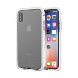Tech21 Evo Check mobile phone case 14.7 cm (5.8") Cover Transparent, White