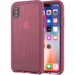 Tech21 T215864, Cover, Apple, iPhone X, 14.7 cm (5.8"), Burgundy