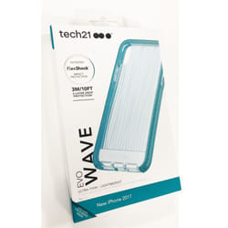 Tech21 Evo Wave Impact Case Cover for Apple iPhone X / XS - Teal (T21-5865)