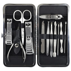 LaRoc 12pc Manicure Pedicure, Face & Nail Care Kit