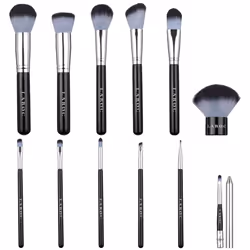 Kabuki Makeup Brushes 12pc, LaRoc, Powder & Liquid