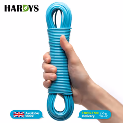 Heavy Duty Clothes Washing Line Steel Core Strong - Blue, 25M