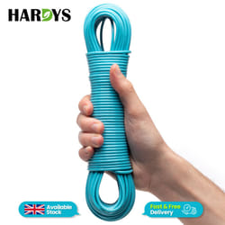 Heavy Duty Clothes Washing Line Steel Core Strong - Blue, 25M