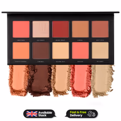 LaRoc Nude Eyeshadow Palette 10 Warm Shades