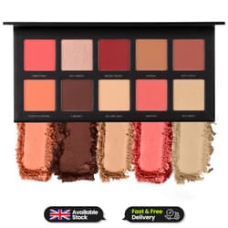 LaRoc Nude Eyeshadow Palette 10 Warm Shades