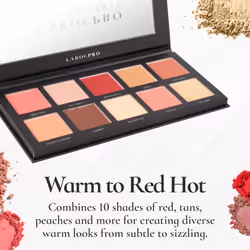 LaRoc Nude Eyeshadow Palette 10 Warm Shades