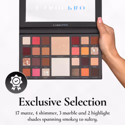 LaRoc 26 Eyeshadow Palette Highlighter Matte Nude