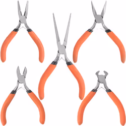 5pcs Mini Pliers Set - Ergonomic Sprung Handles