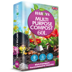 Plant Multi Purpose Compost Outdoor & Indoor Soil - 60L