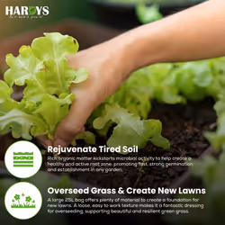 Organic Top Soil for Garden Grass & Plant Growth