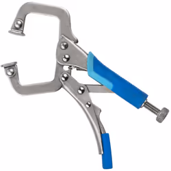 Locking Pliers Set, Curved, Long Nose and C Clamp
