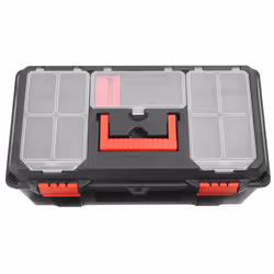 Plastic Tool Boxes Organiser Storage Toolbox Case - X-Large - 22"