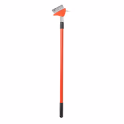 Extendable Handle Wire Brush Patio Weed Remover