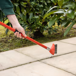 Extendable Handle Wire Brush Patio Weed Remover