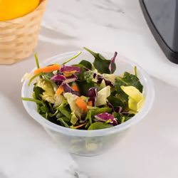 Clear Plastic Mixing Bowl for Baking, Salad, Cakes - Small - 15cm