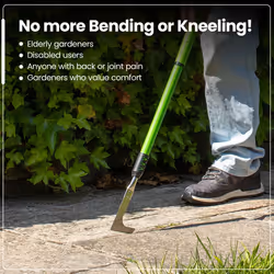Steel Garden Patio Weeder Extendable Long Handle