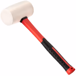 White Rubber Mallet 32oz Paving, DIY, Carpentry