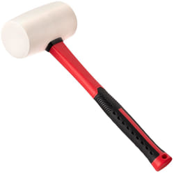 White Rubber Mallet 32oz Paving, DIY, Carpentry
