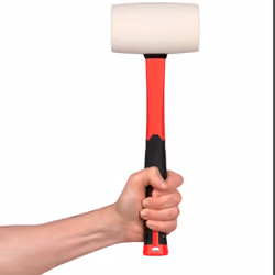 White Rubber Mallet 32oz Paving, DIY, Carpentry