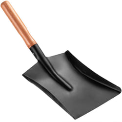 Black Metal Coal Shovel, Fireside, Garden Ash Pan
