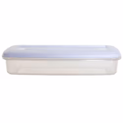 1L Litre Long Bacon Food Storage Box Container Tub Rectangular Fish Meat Fridge