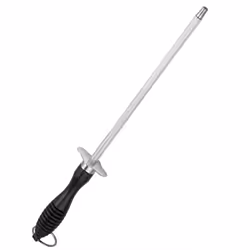 7" Sharpening Steel - Kitchen Knife Sharpener Rod