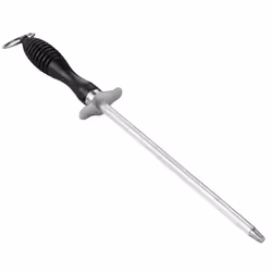7" Sharpening Steel - Kitchen Knife Sharpener Rod