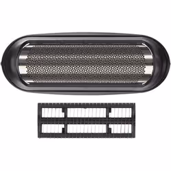 Braun Shaver Replacement Part 10B/20B Black Compatible with Cruzer and Series 1 Shavers, 2 pin plug
