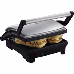 Russell Hobbs 3-in-1 Panini Press, Grill and Griddle 17888, Stainless Steel