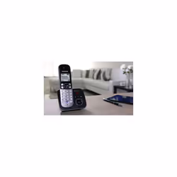 KXTG6822EB Twin DECT Cordless Telephone Set with Answer Machine