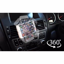 Triangle Magnetic Car Holders Compatible with all smartphone models - Silver