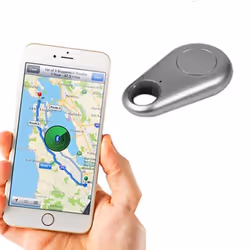 Aquarius Range Detector and GPS Tracker Key Finder Silver