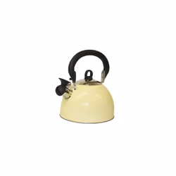 Prima 2.5L Stainless Steel Whistling Kettle in Cream 11124C by Prima Kitchen