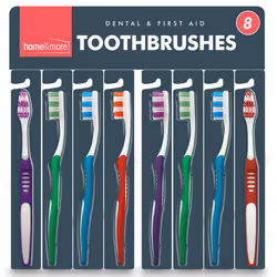 8pk Toothbrush Multipack | Multi-Coloured Toothbrushes
