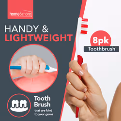 8pk Toothbrush Multipack | Multi-Coloured Toothbrushes
