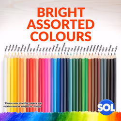 36 Premium Professional Colouring Pencils Set Colours