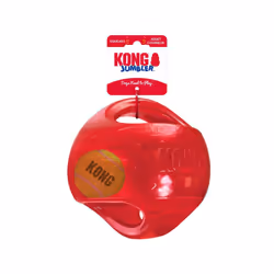 KONG Jumbler Ball - Interactive Dog Toy for Dog & Puppy Playtime - Fetch Toy with Tennis Ball - Dog Supplies for Engaging Pla ...