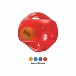 KONG Jumbler Ball - Interactive Dog Toy for Dog & Puppy Playtime - Fetch Toy with Tennis Ball - Dog Supplies for Engaging Play (Large/Extra Large)