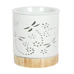 Dragonfly Matte Ceramic Oil Burner by Puckator
