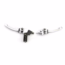 Pit Dirt Bike Snap Back Folding Brake & Lever Clutch Set 110cc 120cc 125cc 140cc